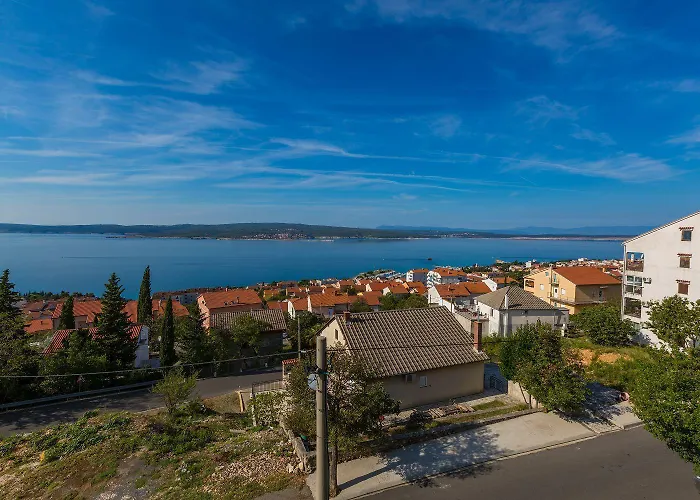 Romantisches Studio-apartment Nur 650 Meter Zum Mit Meerblick, Fitnessraum * Crikvenica
